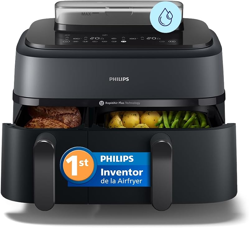 Imagem do produto Philips Airfryer Serie 5000 Dual Basket 9L