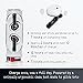 Nothing Ear Stick Wireless Earbuds, Bluetooth 5.2 in Ear Stick Headphones with 3 Microphone,29H Playtime IP54 Waterproof Bass Lock Earphones -Compatible with iPhone & Android,White