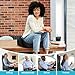 Benazcap Seat Cushion, Memory Foam Cushions for Office Chair - Ergonomic Chair Cushions for Tailbone Pain Relief, Sciatica & Back Support, Office Chair Cushion & Car Seat Cushion