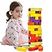 Produktbild AJAMQ Stapelspiel Aus Holz Bausteine Mit Farben Und Gemüse, Kinderspiel Ab 3 Jahre, Holzspielzeug Kinder Geschenk Für Kinder,Spielzeug Fur Madchen Und Jungs Von 3 Bis 9 Jahren