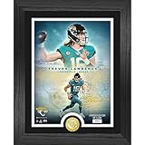 Highland Mint Trevor Lawrence Jacksonville Jaguars 13'' x 16'' NFL Legends Bronze Coin Photo Mint