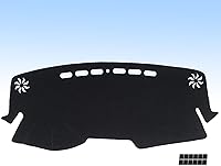 Vista 30 de AUQDD Alfombrilla de Cubierta de Tablero Compatible con Toyota Tundra 2007 2008 2009 2010 2011 2012 2013 / Toyota Sequoia 2008-2017, Alfombrilla