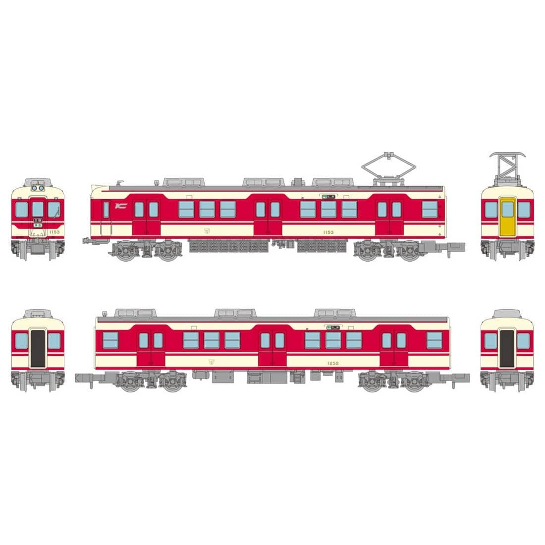 Amazon.co.jp: 鉄道コレクション 神戸電鉄1000系 1074+1153編成