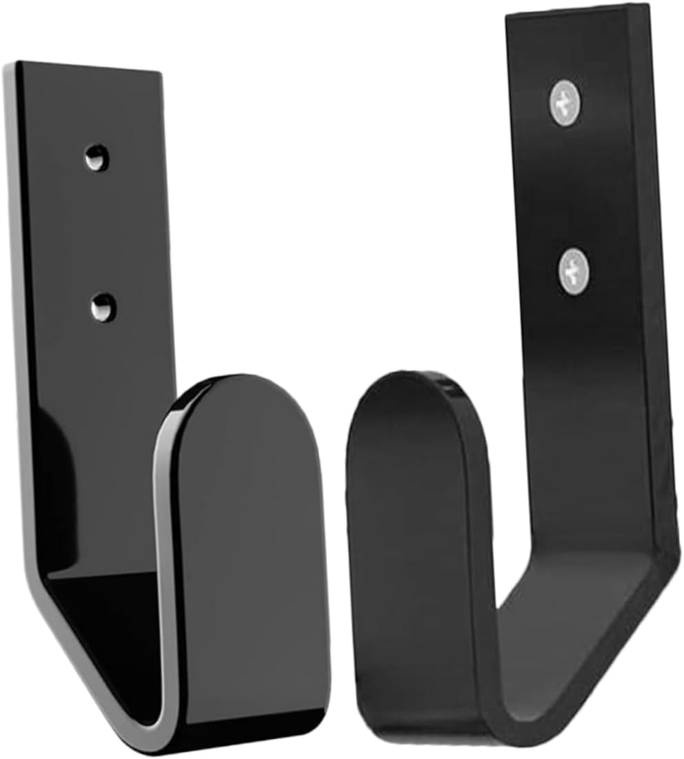 10pcs Ergonomic Keyboard Holder Wall Mount Rack Acrylic Keyboard Stand for Gaming Study Room Support