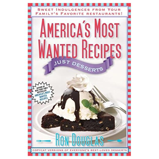 America's Most Wanted Recipes Just Desserts: Sweet Indulgences from Your Family's Favorite Restaurants (America's Most Wanted Recipes Series)