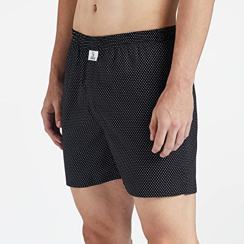 Image of Longies Men's Cotton Printed Regular Boxer Shorts