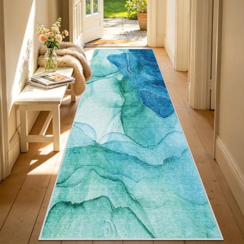 Alfombra pasillo lavable que no resbala para pasillos y cocinas activas 3