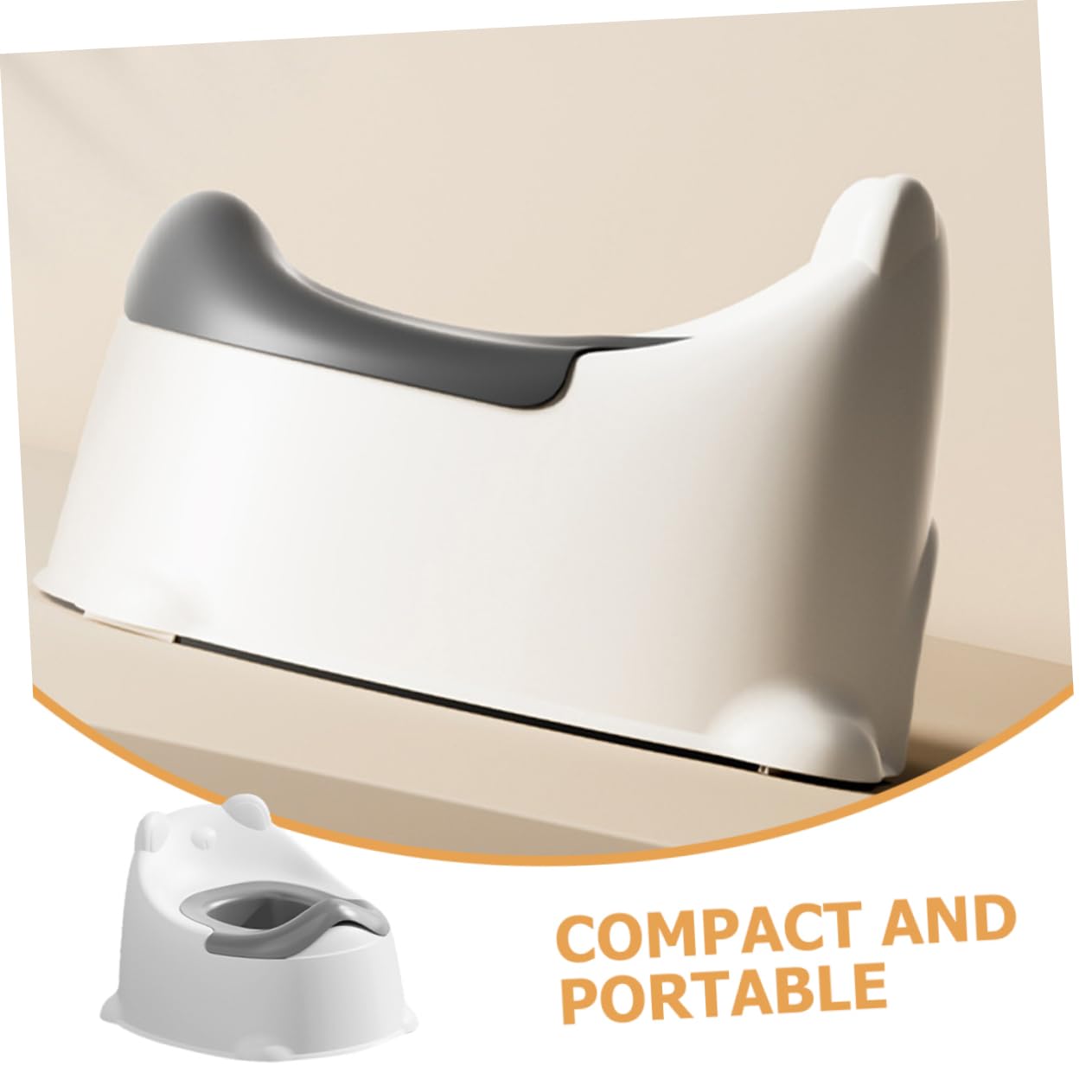 Toddmomy Inodoro De Entrenamiento Para Bebés Asiento De Inodoro Portátil Orinal De Viaje Resistente
