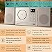 auna Connect Vertical - Radio con Internet, 2 Altavoces, Sintonizador Internet, FM,...