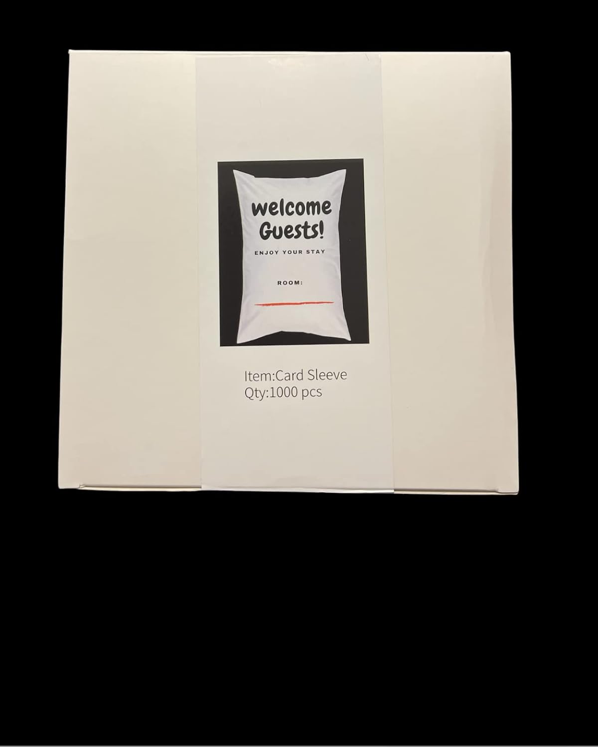 Hotel and Motel Key Card Envelope/Sleeve/Cover, Pack of 1000 Envelope Per Box.