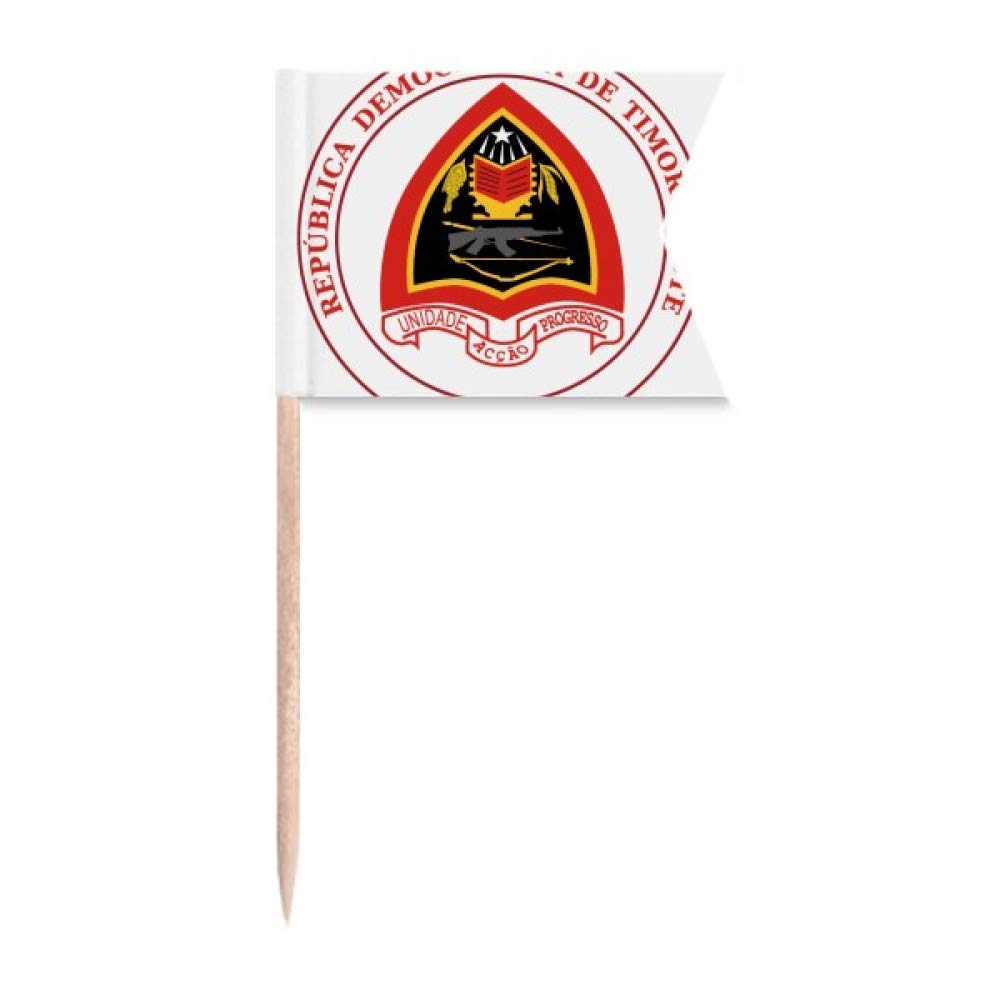Cure-dent Timor Oriental pour décoration de gâteau de fête et buffets à partager
