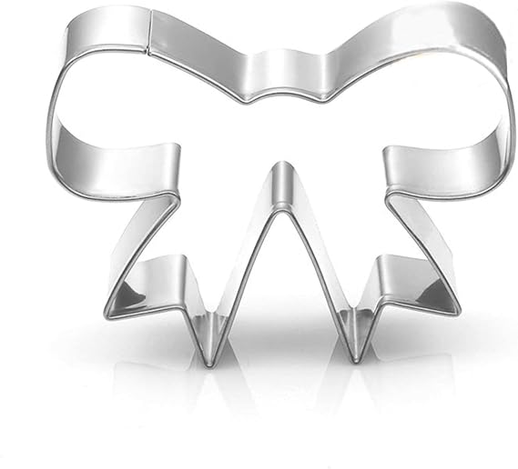 3.5 inch Bow Bowknot Cookie Cutter - Stainless Steel