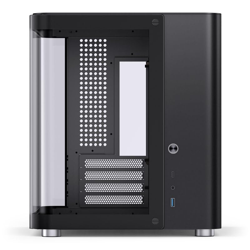 Jonsbo TK-1 2.0 Micro-ATX kasa, temperli cam, siyah : Amazon.com