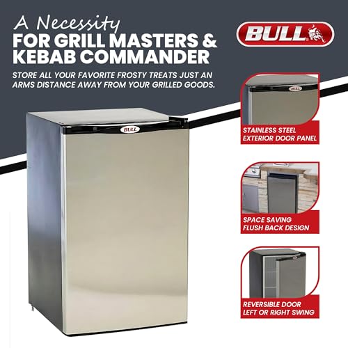 Bull Outdoor Products 11001 Stainless Steel Front Panel Refrigerator