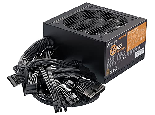 B12 BC 750 W Non-Modular PSU, ATX 12 V, 80 PLUS Bronze Certified PC Power Supply with Fixed Cables - Alimentatore - Immagine 3