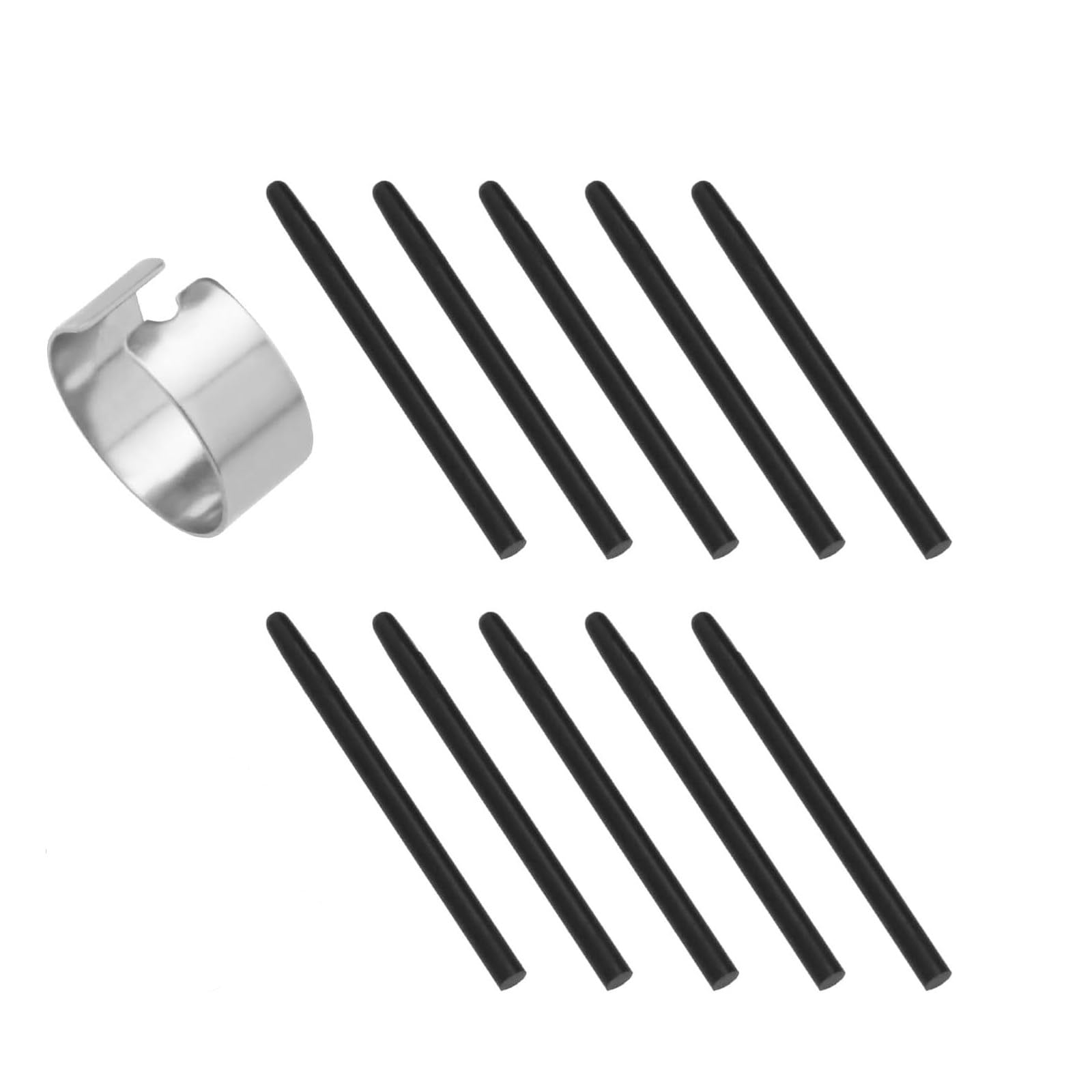 Nawwgy 10Pcs Replacement Styluses Nibs Standard Fit for CTL460,CTH460,CTH461,CTH661,CTH480 CTH480S INTUOS4 Styluses Tips Replacement Nib + Clip