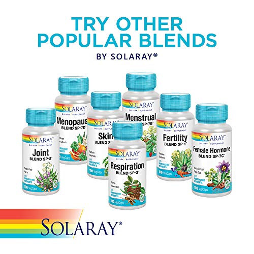 Solaray Kidney Blend Sp-6 | Herbal Blend W/ Cell Salt Nutrients To Help Support Healthy Kidney Function | Non-Gmo, Vegan (1 Pack) #TOP5