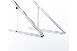 Renogy 50in Adjustable Solar Mounting Brackets with Foldable Tilt Legs for Any Flat Surface