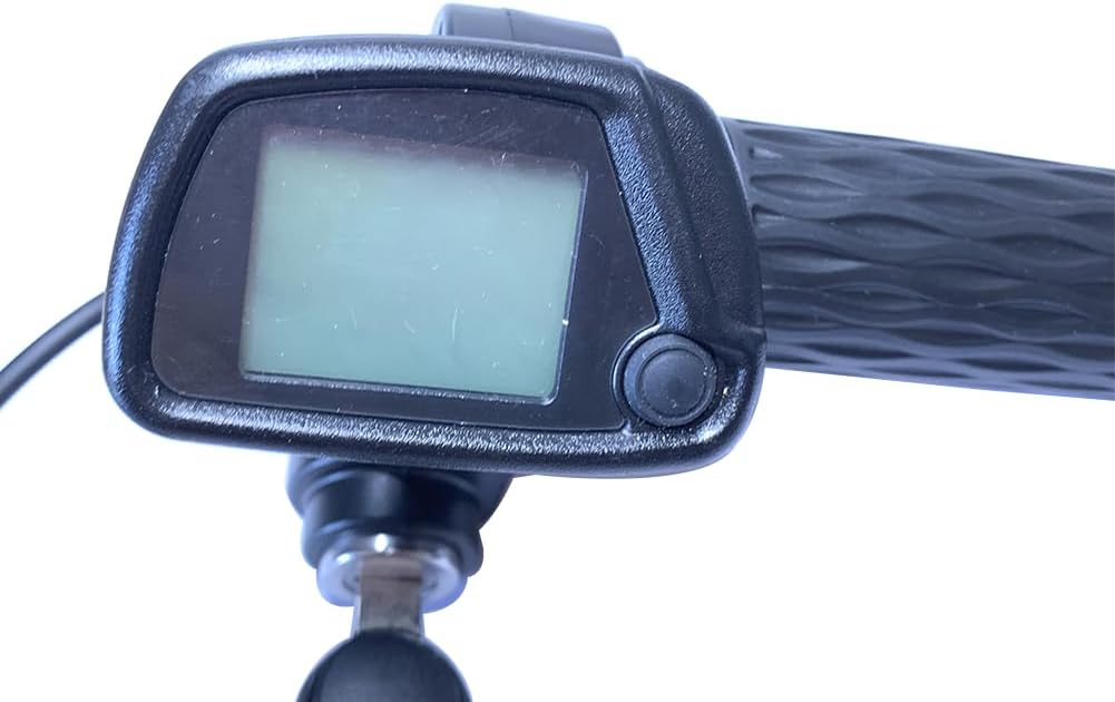 Tuttio Soleil01 Old Throttle Integrated Display（without M Button）only for tuttio Soleil 01 Electric Dirt Bike，Note: The Old Throttle and The New Throttle（with M Button）Cannot be Used interchangeably.