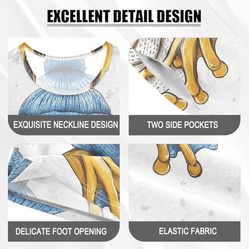 Pajama Short Sets Frog Wearing Winter Blue Hat Soft Cotton Summer Sleepwear 2 Piece PJS Size 5-14T3