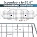 rabbitgoo Dog Car Barrier for SUVs, Adjustable Large Pet Gate, Universal-Fit Divider Cargo Net, Heavy-Duty Wire Mesh Dog Barrier SUV, Van Vehicles Subaru Car Accessories Safety Travel, Standard Model