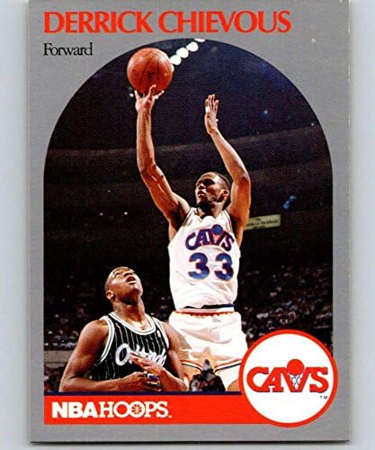 picture Derrick Chievous 1990 91 hoops 72 derrick chievous