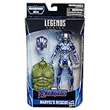 Figura Rescue de la colección Marvel Legends inspirada en los personajes de los cómics y películas del universo de Marvel.
