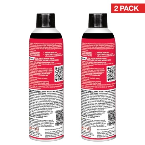 Image of Gumout Mass Air Flow Sensor Cleaner Fast Sensor Cleaning Spray, Pack of 2