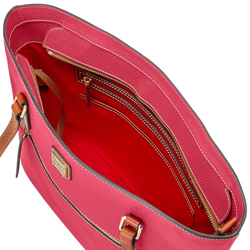 Dooney & Bourke Tote Bags for Women, Large Leather Shopper Totes with Long Shoulder Straps3