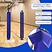 VANCL Pole Pad Square Outdoor Pole Padding Basketball Pole Pads Wrap Around Post Pading Base Padding Waterproof Goal Padding for Protection(Fit 4''x4'' Pole&Base-5 Feet Tall-Blue)