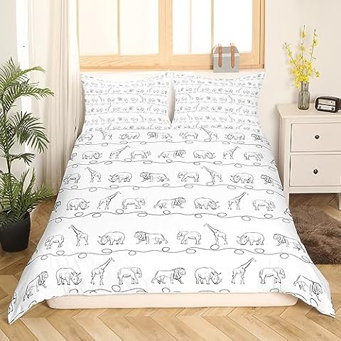 Housse de couette richhome éléphant Cover