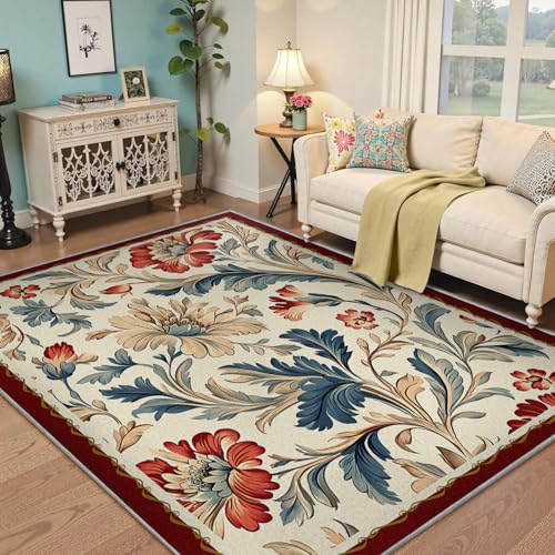 Carpette douce 160x200 pour descente de lit et espace de jeux enfant