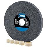 Draper 99571 Meule d'établi en oxyde d'aluminium 60 g (200 mm x 25 mm)...