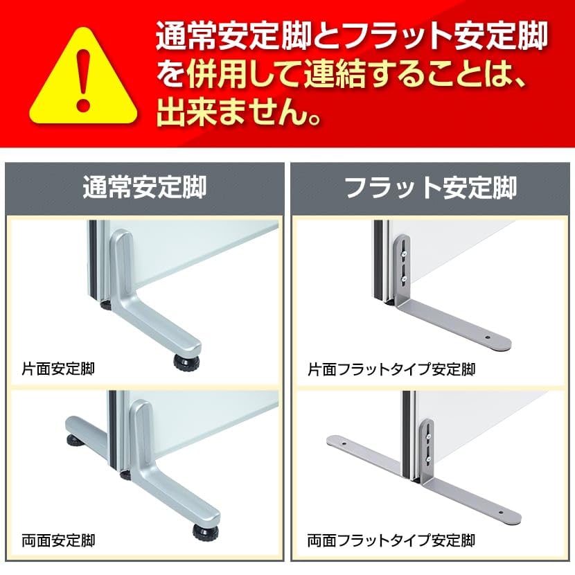 Amazon | オフィスコム 法人様向け 片面安定脚 フラットタイプ OC-PT