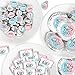 Big Dot of Happiness Baby Gender Reveal - Mini Candy Bar Wrappers, Round Candy Stickers and Circle Stickers - Team Boy or Girl Party Candy Favor Sticker Kit - 304 Pieces -  Big Dot of Happiness, LLC, BD4337cfk