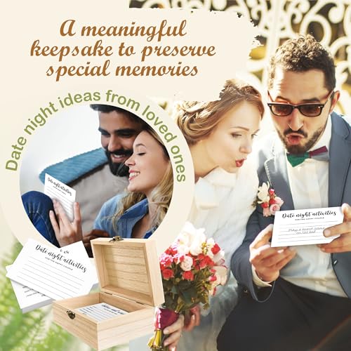 image for STOFINITY Advice And Wishes For The Mr And Mrs - Wedding Advice Cards 