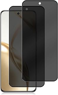 واقي شاشة للخصوصية لموبايل هونر 200، مصنوعة من الزجاج المقوى ومضادة للتجسس ومقاومة للخدش وخالية من الفقاعات بتغطية كاملة لموبايل هونر 200 من نيكمول، 2 عبوة