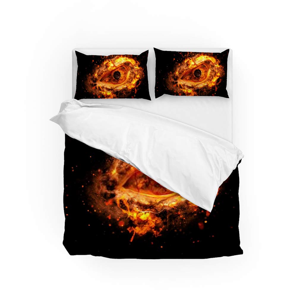 Parure de lit Zombie Eye Gold pour transformer l'ambiance d'une chambre d'ado moderne