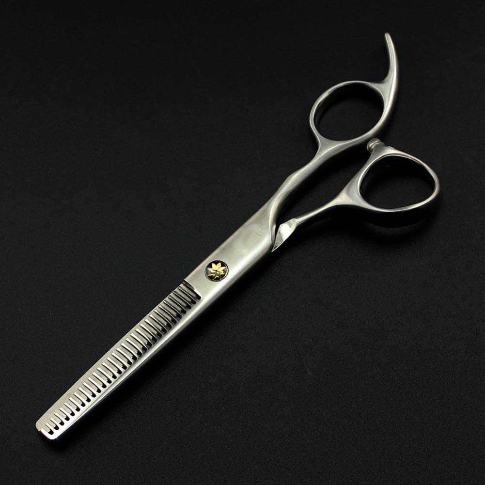Tijeras De Peluquería,Tijeras De Peluquería Tijeras De Peluquería,Tijeras De Corte De Pelo Set De Corte De Pelo,Acero Inoxidable con Estuche De Cuero Corte De Pelo Profi