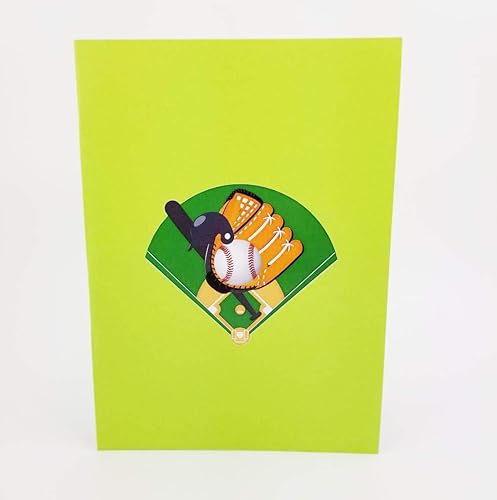 Miniatura 6 de Tarjeta de cumpleaños de béisbol, agradecimiento, cumpleaños, día del padre, felicitaciones, aniversario, jubilación, amantes del béisbol (tarjeta