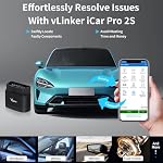 iCar Pro 2S OBD2 Bluetooth Adapter Check Engine Vehicle Code Reader Diagnostic Scanner Tools for iOS&Android and Windows Made for Electric (EV) and Hybrid Vehicles - Image 5