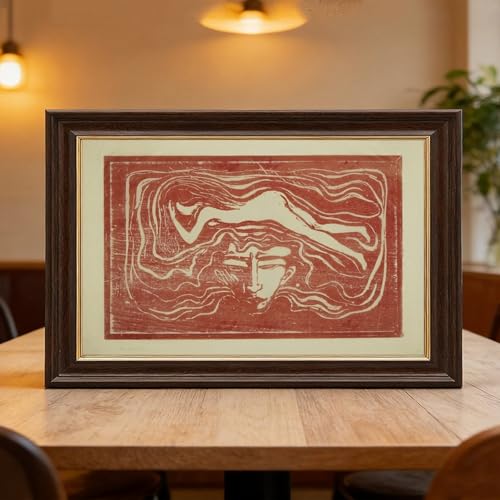 Toile In The Man's Brain Edvard Munch pour décoration murale de bureau - 6