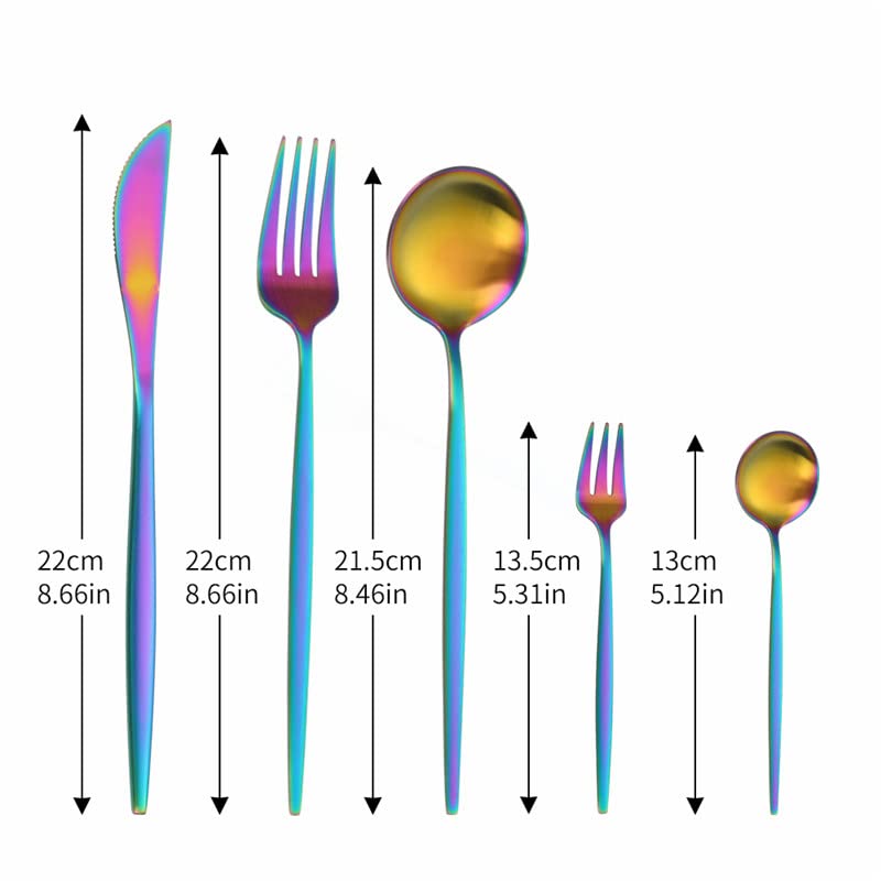 Set Cuchillos Cocina 30 Piezas Acero Inox miniatura 2