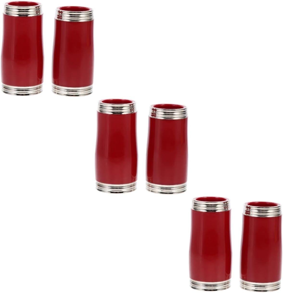 Toyvian 3pairs Clarinet Tuning Tube Abs Replacement Accessory for Enhanced Sound Clarity Lightweight Design for Easy Portability for Students and Professionals