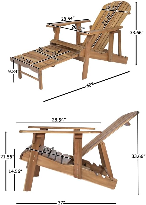 Saiveina Malibu Adirondack Chair