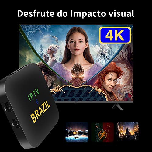 Bomix Iptv8 Brazil Hd 4K Video Player With 16Gb Storage, Os Android 9, Different Languages #TOP4