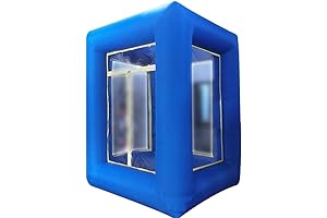 9ft Inflatable Cash Cube Money Machine with 2 Blowers