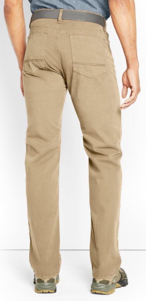 Orvis Men’s 1856 Stretch Twill 5-Pocket Pants – Regular and Slim Fit Casual Cotton Blend Trousers with Flex Comfort