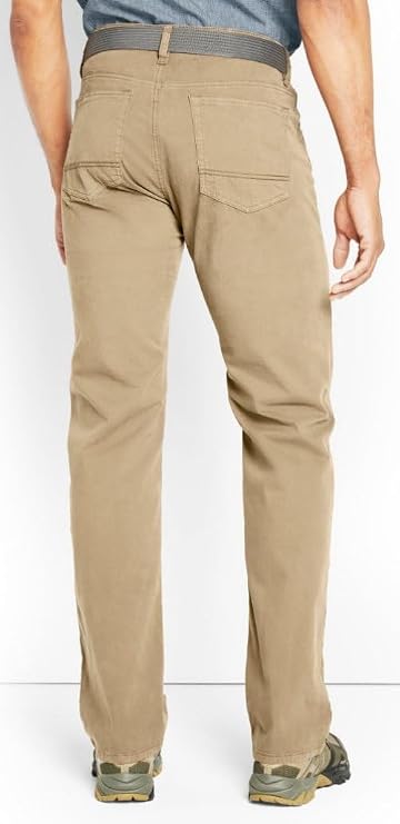 Orvis Mens 1856 Stretch Twill 5-Pocket Pants Regular and Slim Fit Casual Cotton Blend Trousers with Flex Comfort