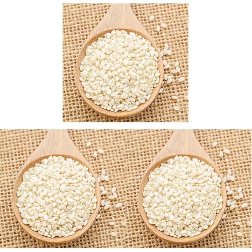 Dried Treats White Till 600 Grams (200gm X 3) – Ingredient for Indian Kitchens | Safed Til / Nuvvulu / Ellu / Tila | Best Choice for Laddoos, Till Tiikkis & Parathas | Adds Crunch & Brings Authentic Texture to Your Home Made Laddus & Tikkis-image-38